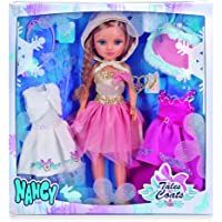 Nancy - Kit de Tres Vestidos de Cuento con muñeca (Famosa 700013110)